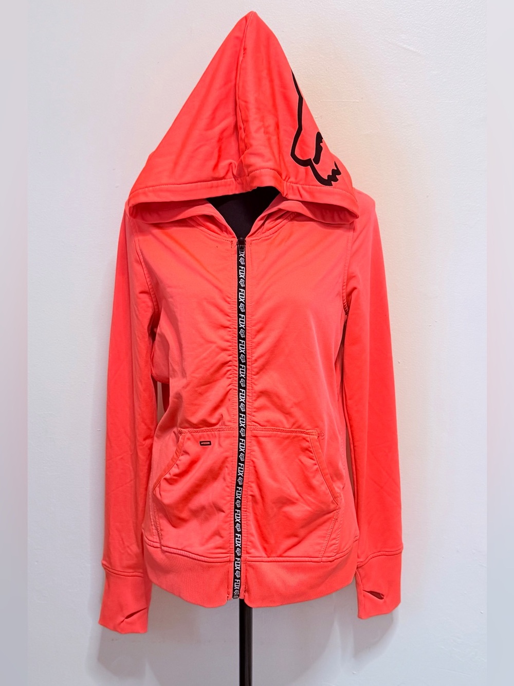 Fox Women's Coral Zip-Up Hoodie Jacket medium